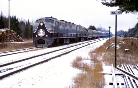 CN Santa Train at Ensign, MI